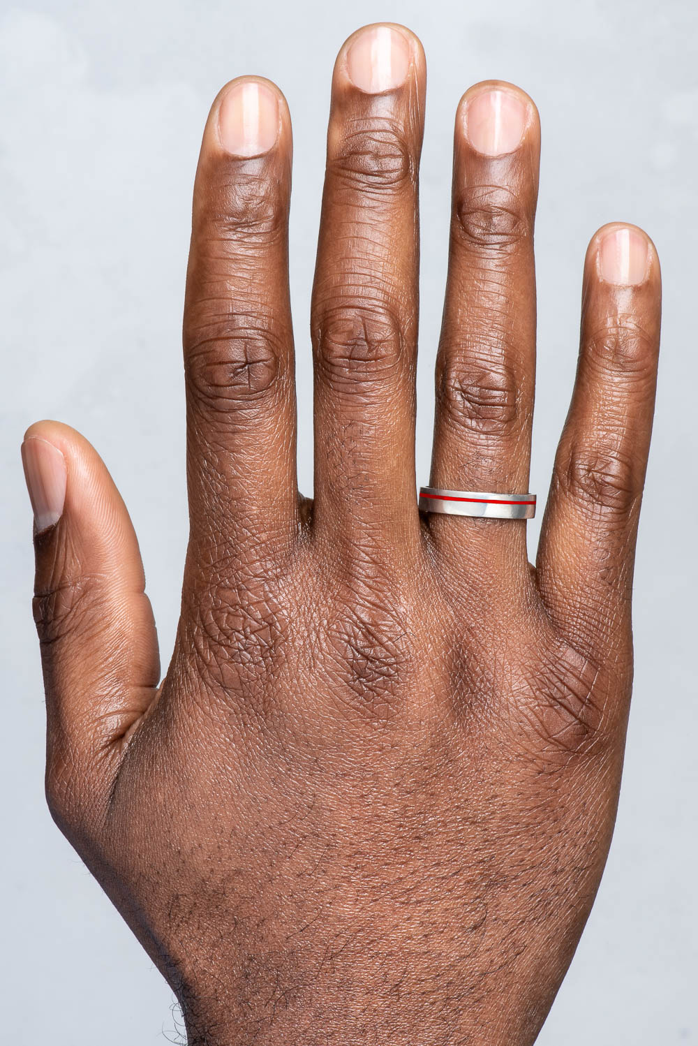 Ray Fringe Edge Band | Ethically Sourced Materials | Handcrafted Fine Jewelry | Bario Neal