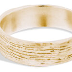 Quill Band in 14kt Yellow Gold