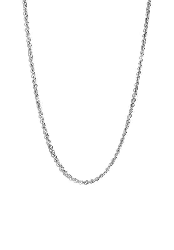 Bans Off Our Bodies Charm + Lei Chain Necklace 1mm - Bario Neal