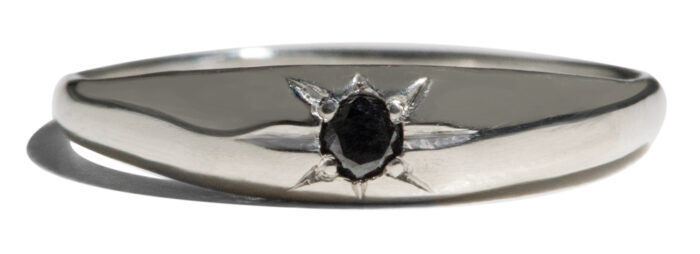 Edwardian Designer Unique modern engagement custom diamond ring. HEIR-