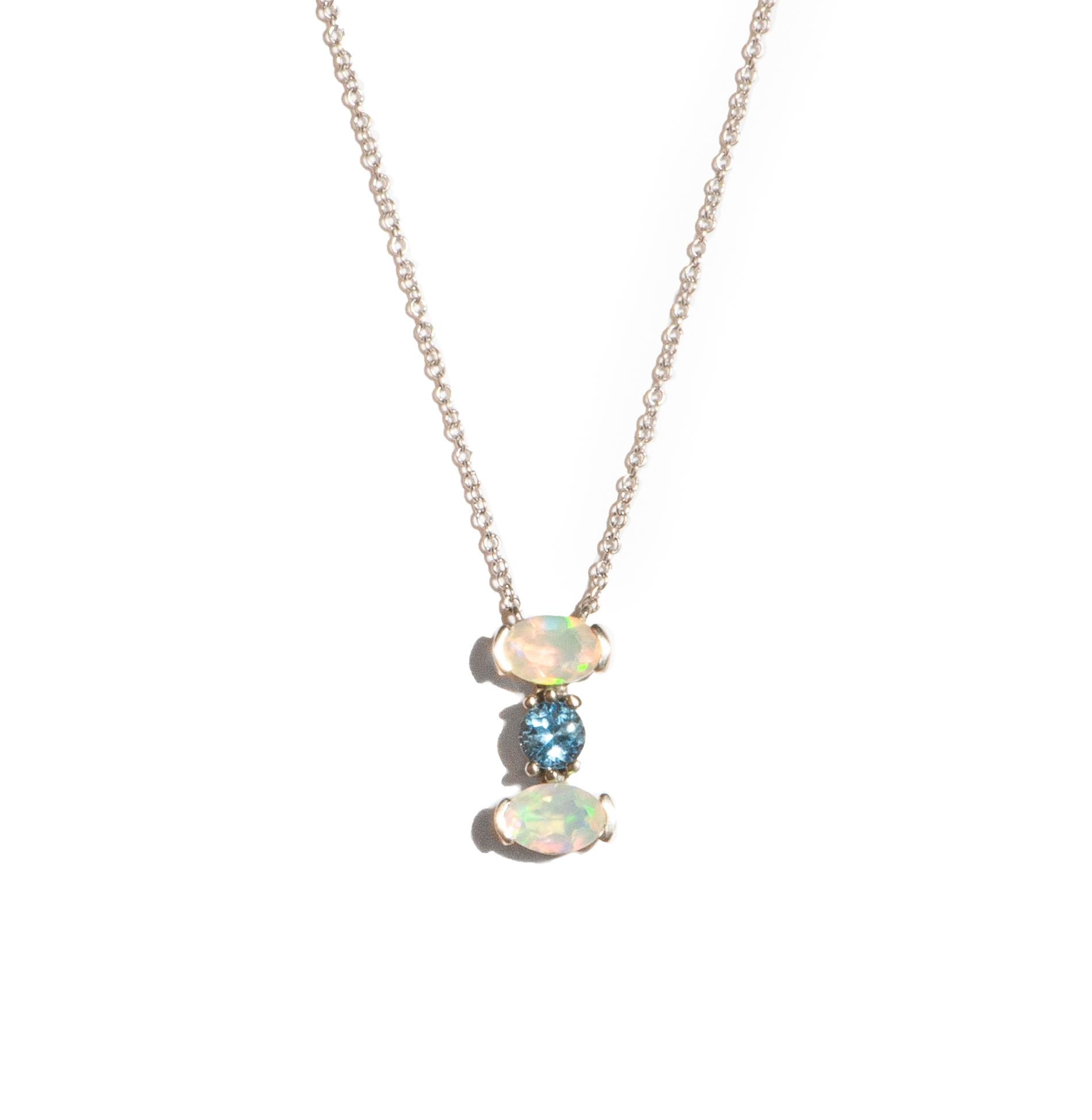 18K Gold Opal Waterfall Roxy Necklace with Diamonds – Annette Ferdinandsen